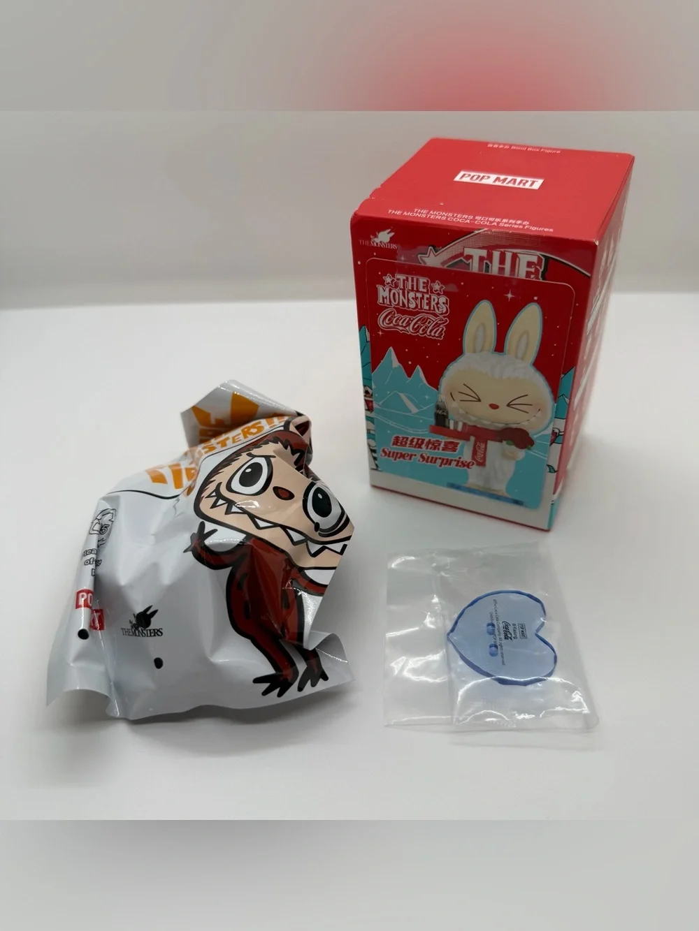 Pop Mart Labubu The Monsters Coca-Cola Confirmed Super Surprise Vinyl Figure